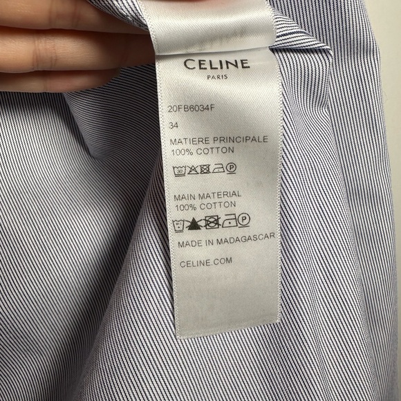 Celine striped shirt - Picture 5 of 5